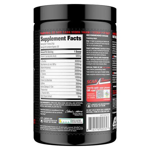 Gat Nitraflex Black 20 Servings (Choose Your Flavour!)