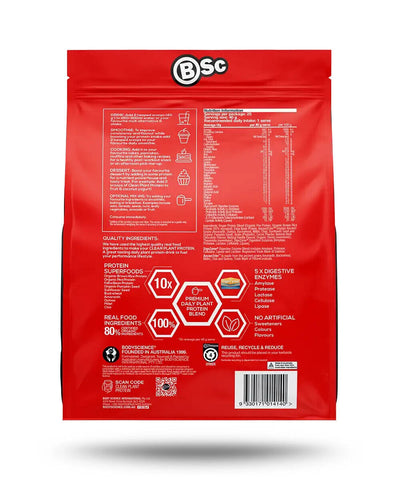 BSc Clean Plant Protein 1kg (Choose Your Flavour!)