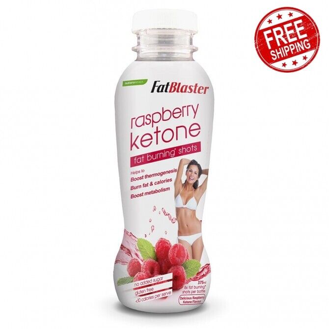 Best Naturopathica Fatblaster Delicious Raspberry Ketone Shots 375ml Gluten Free